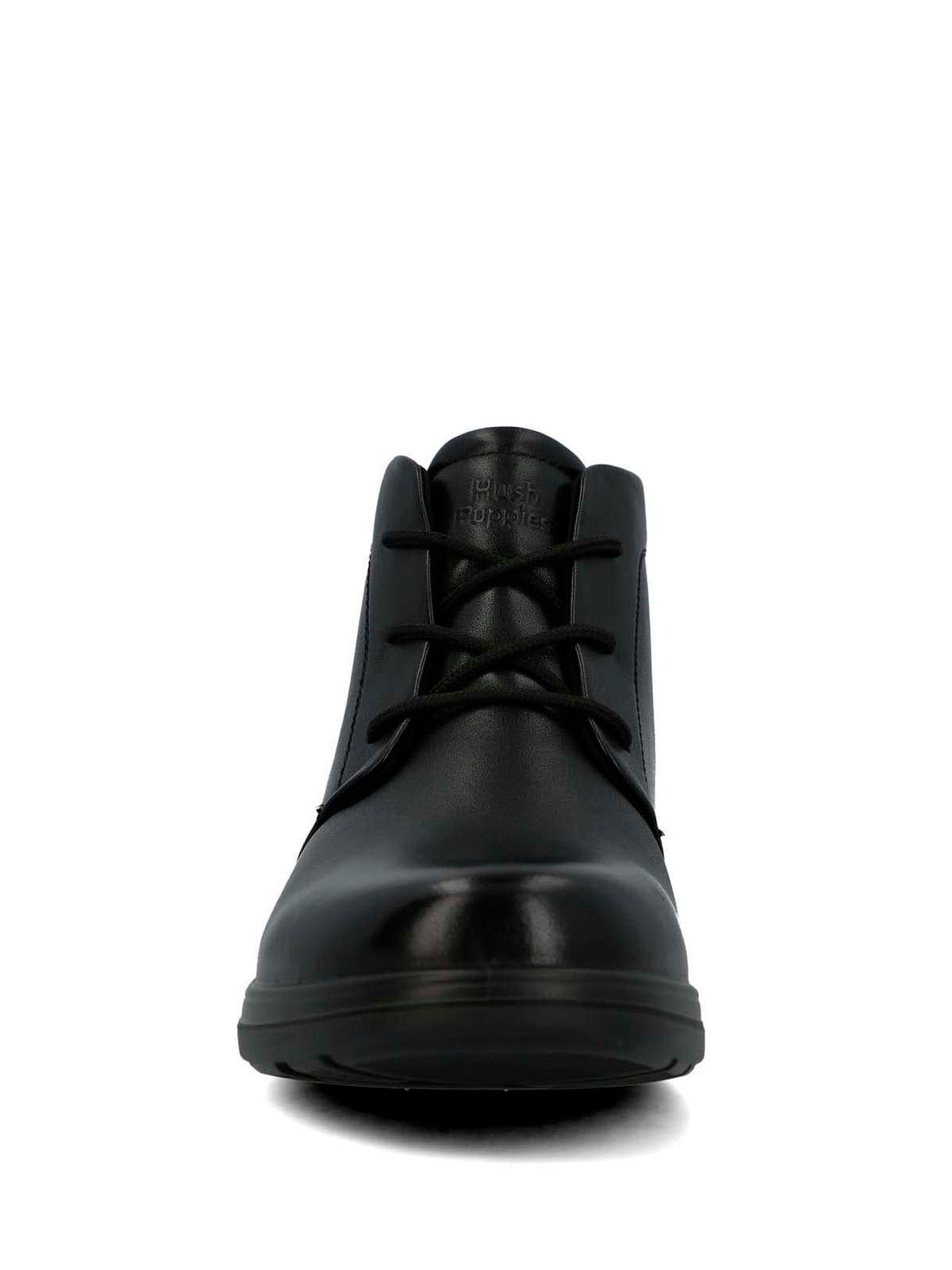Botin Cuero Hombre Ansel Negro | Hush Puppies