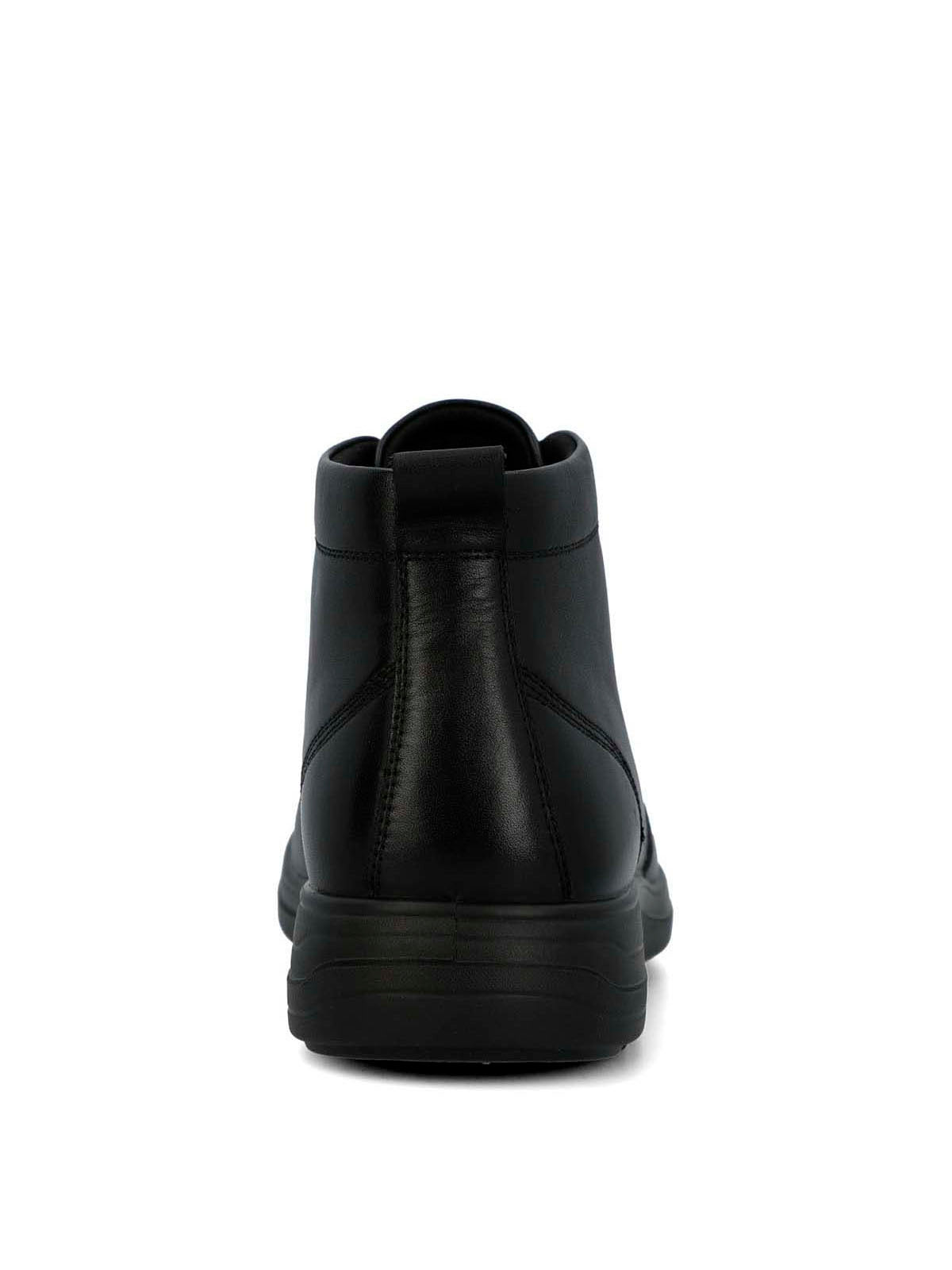 Botin Cuero Hombre Ansel Negro | Hush Puppies