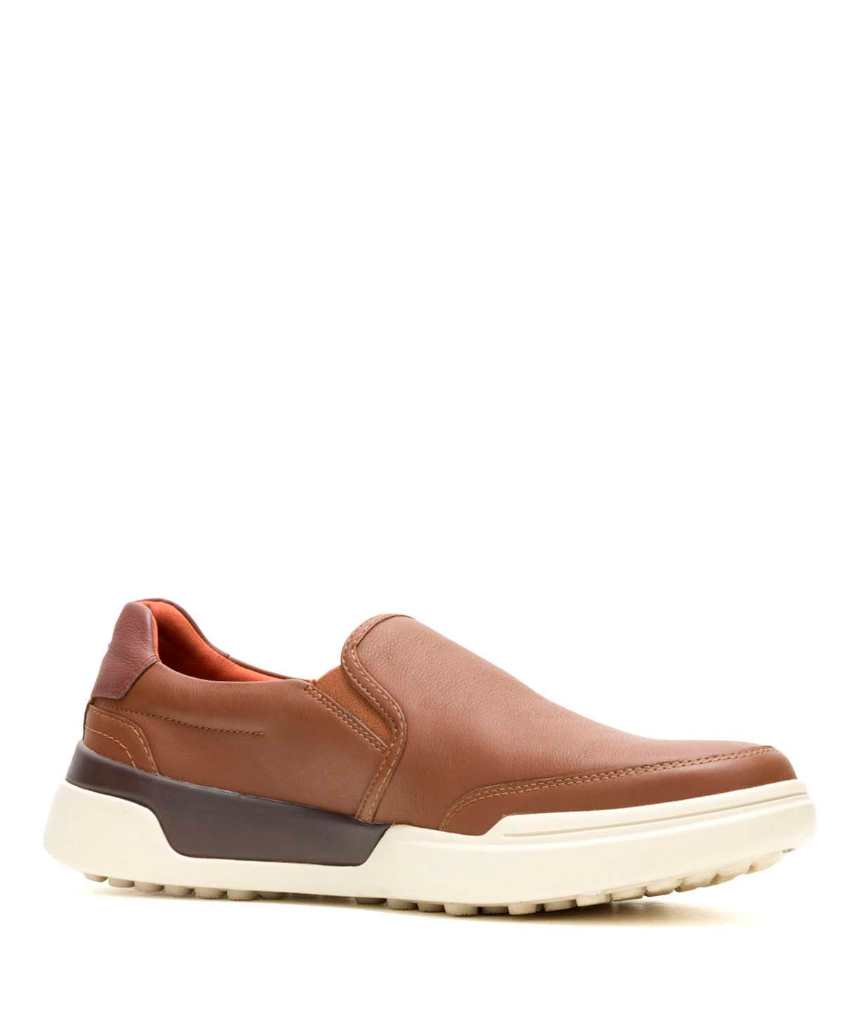 Slip On Cuero Hombre Wes Café