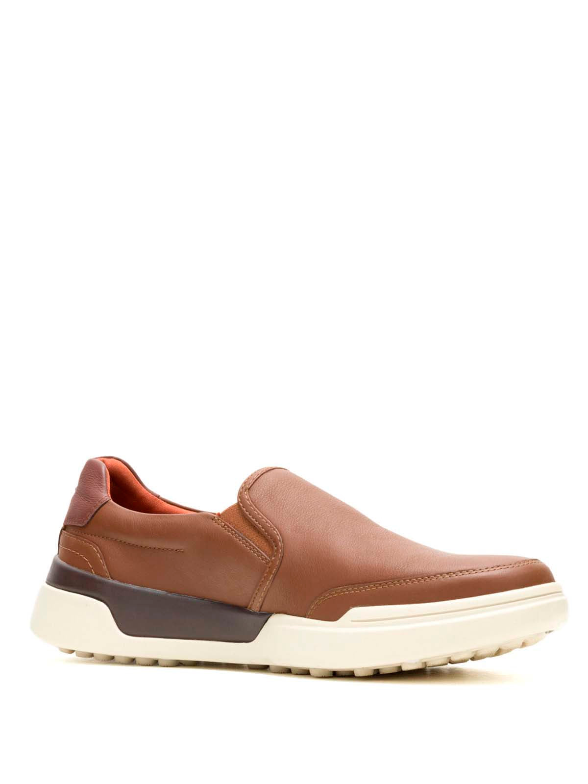 Slip On Cuero Hombre Wes Café