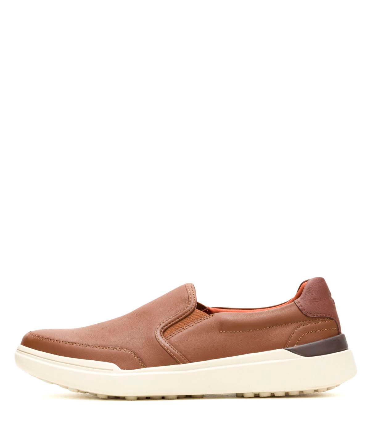Slip On Cuero Hombre Wes Café