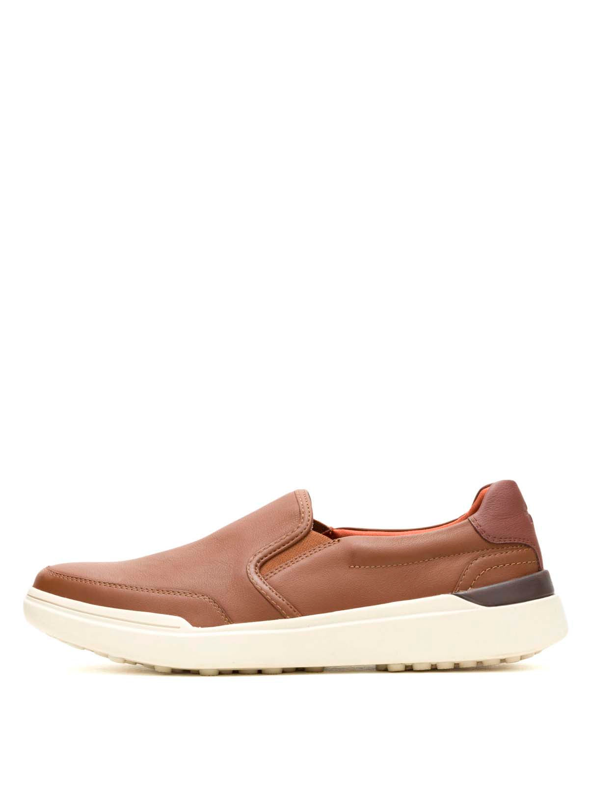 Slip On Cuero Hombre Wes Café