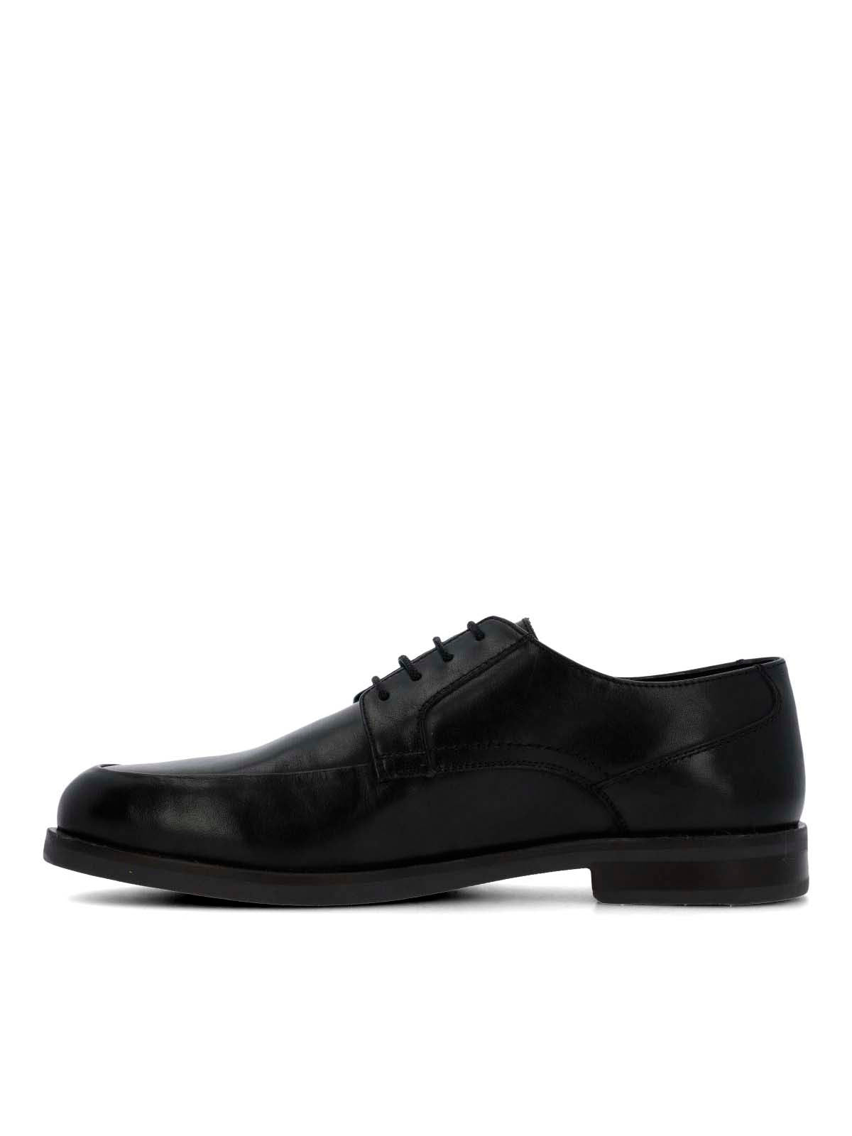 Zapato Cuero Hombre Tenebra Negro-Hush Puppies Chile