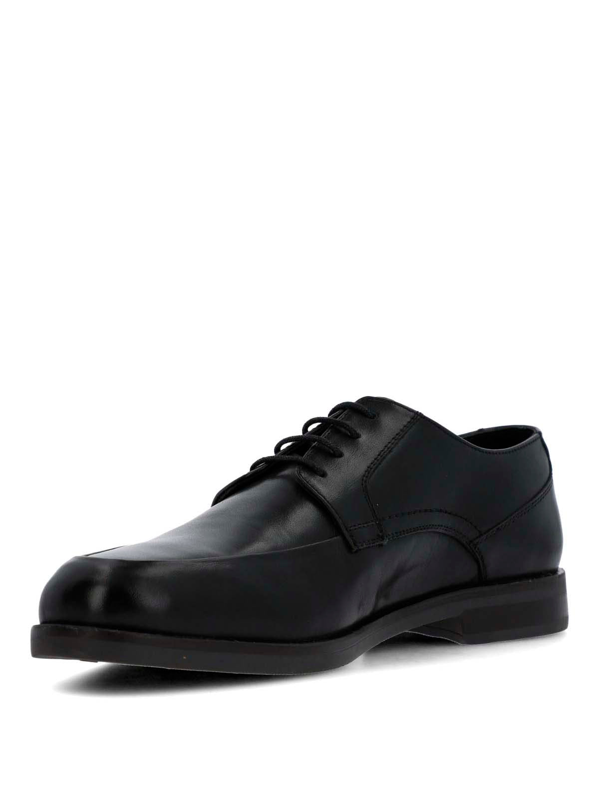 Zapato Cuero Hombre Tenebra Negro-Hush Puppies Chile