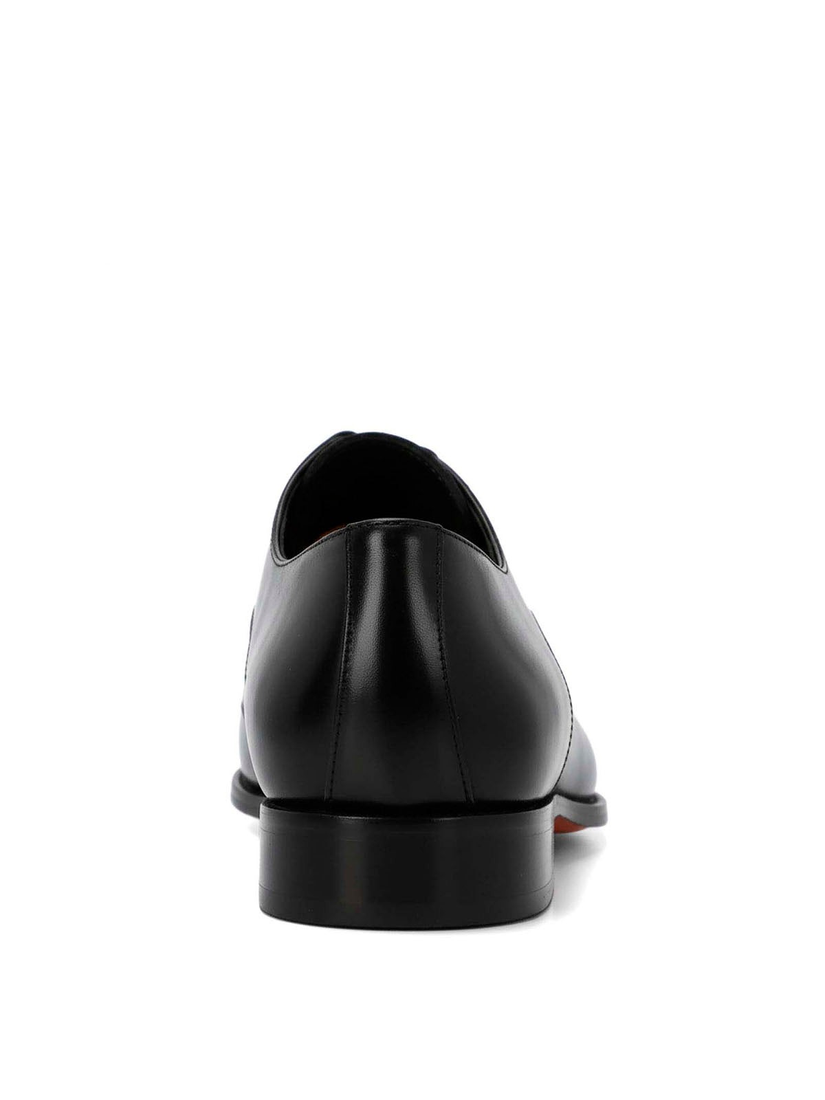 Zapato Italiano Cuero Luggi Negro