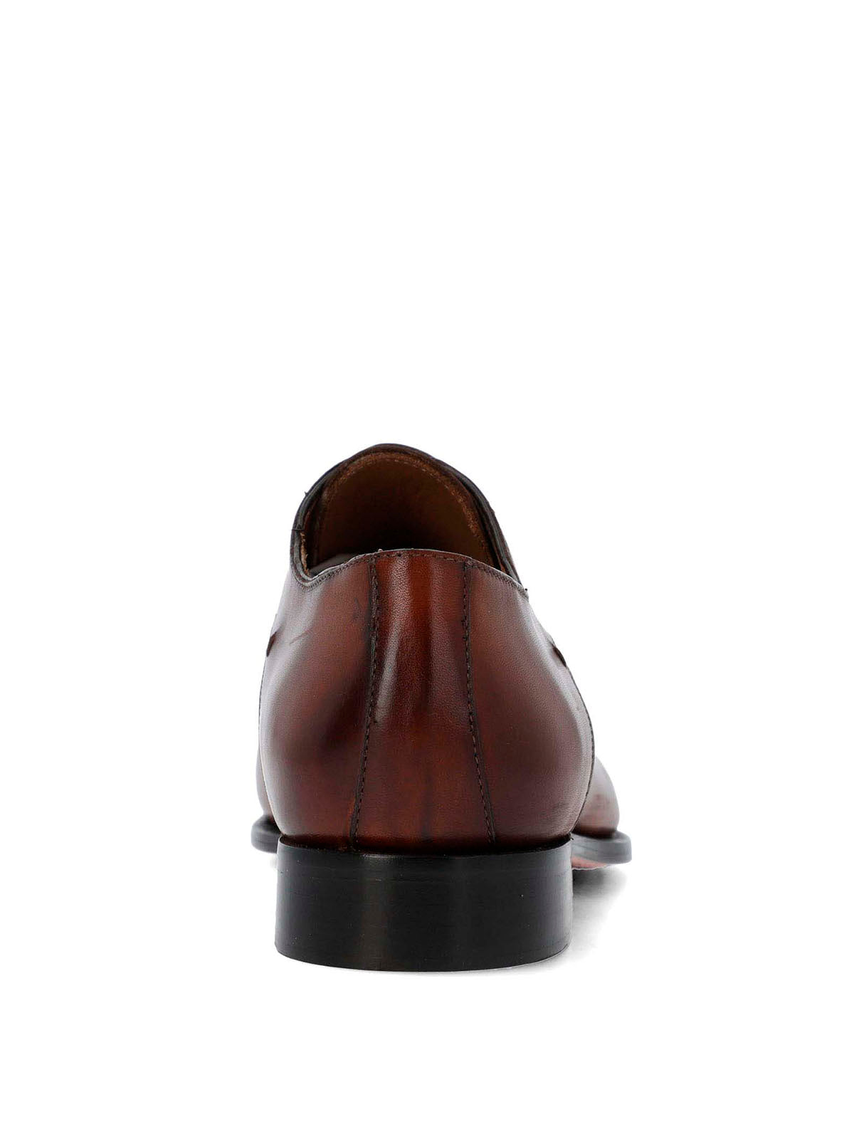 Zapato Italiano Cuero Luggi Café