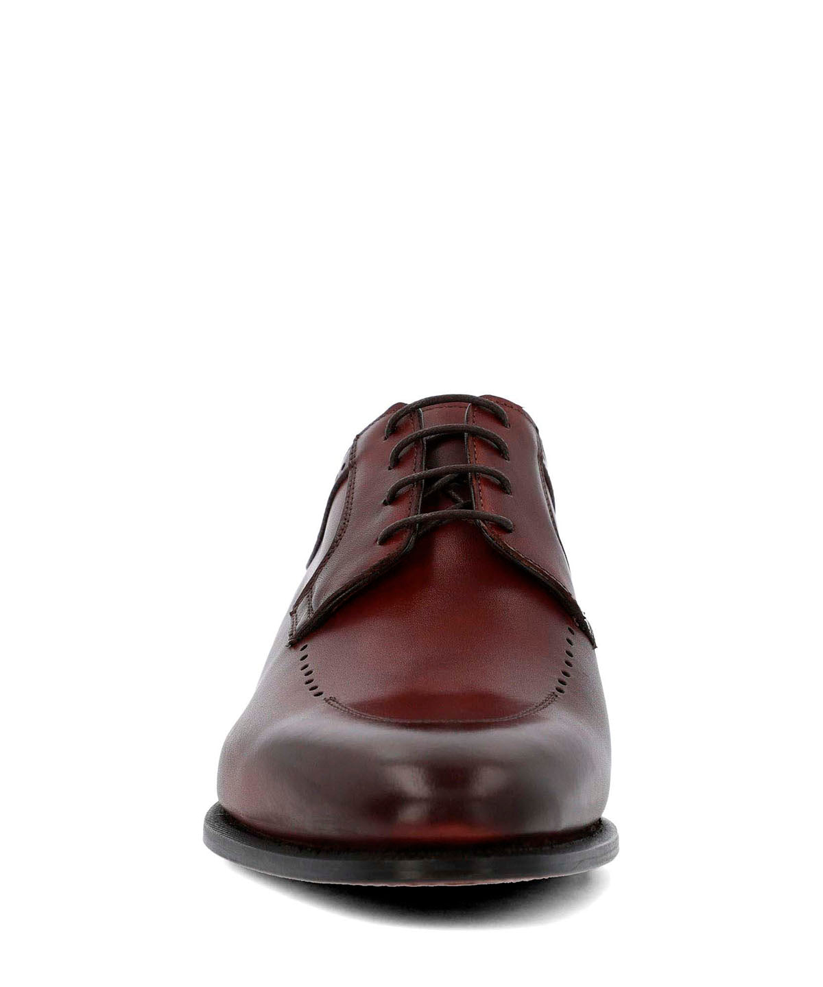 Zapato Italiano Cuero Letto Café