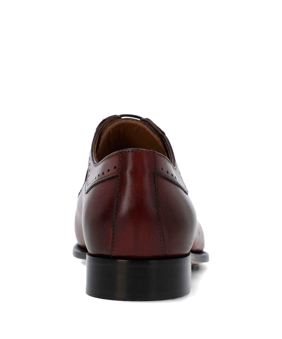 Zapato Italiano Cuero Letto Café