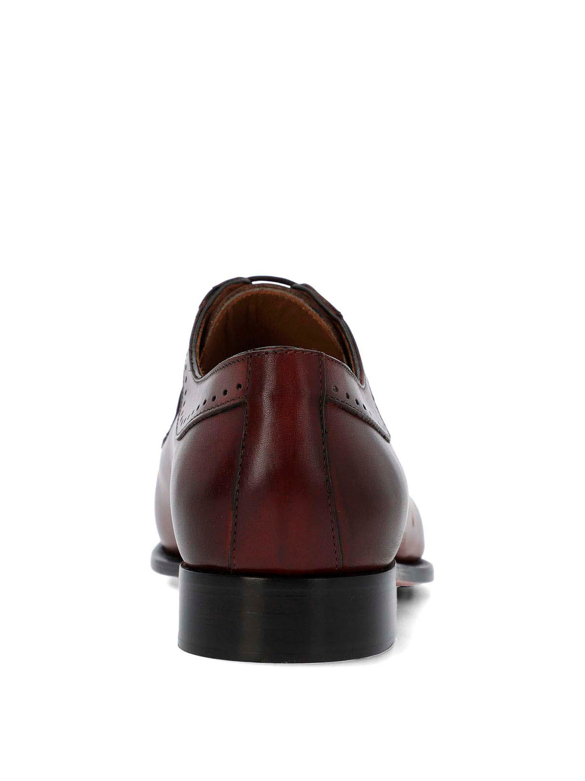 Zapato Italiano Cuero Letto Café