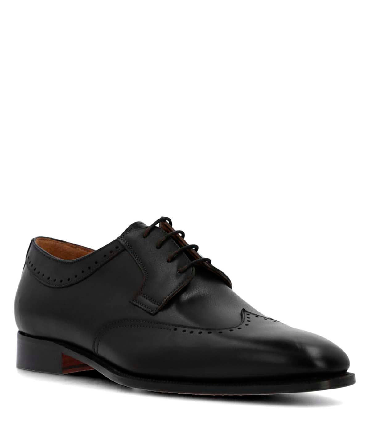 Zapato Italiano Cuero Lorenz Negro