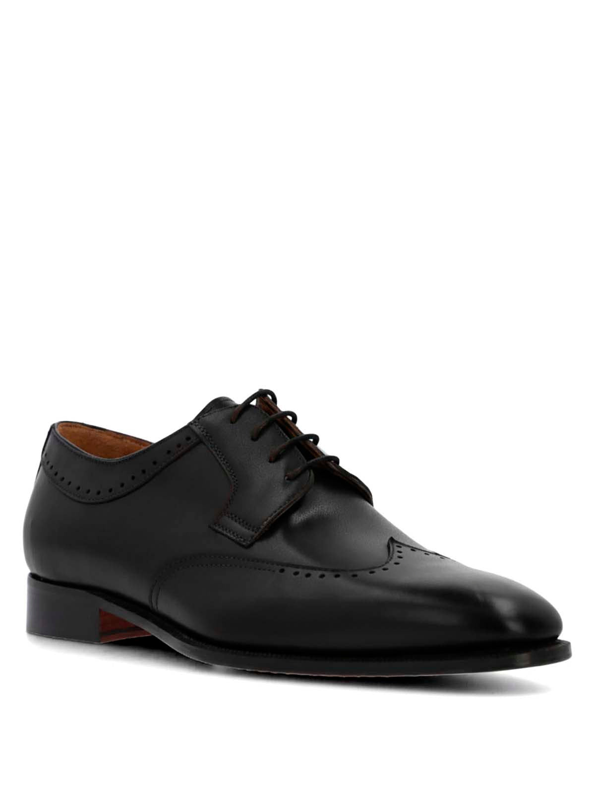 Zapato Italiano Cuero Lorenz Negro