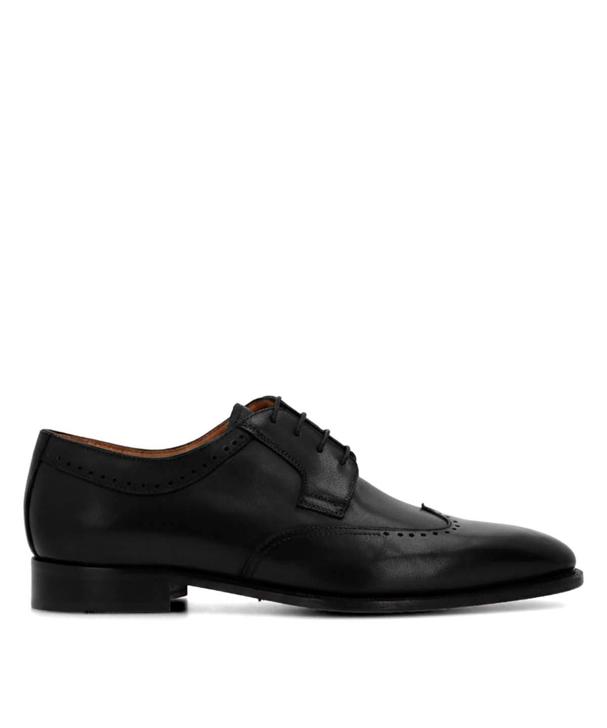 Zapato Italiano Cuero Lorenz Negro
