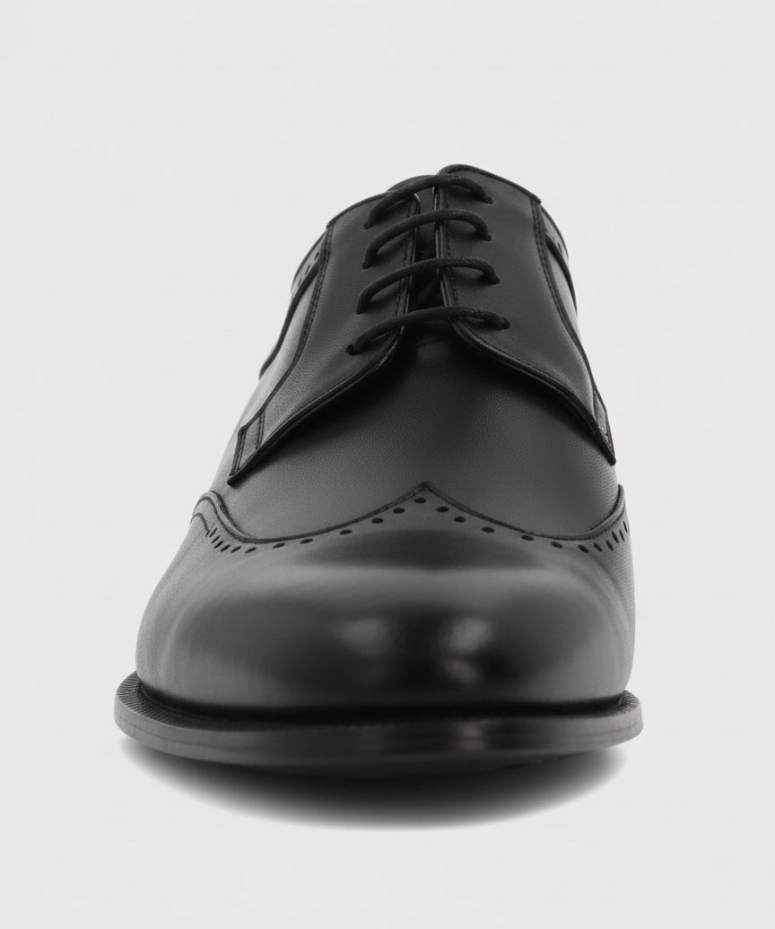 Zapato Italiano Cuero Lorenz Negro