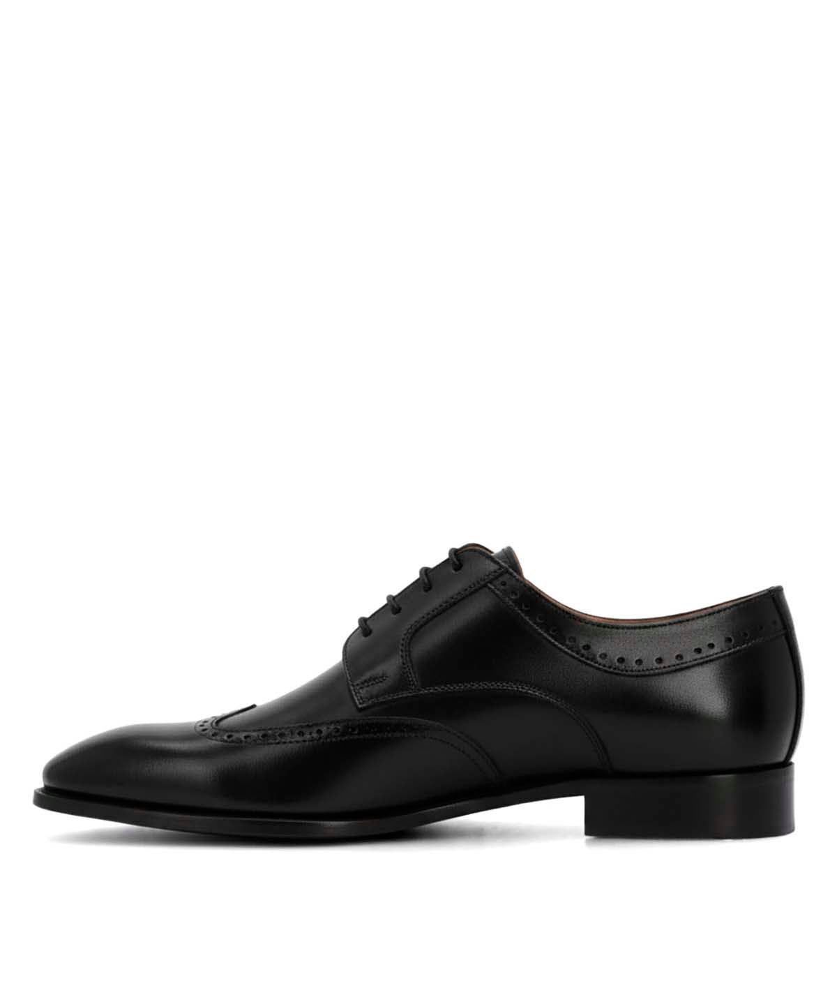 Zapato Italiano Cuero Lorenz Negro