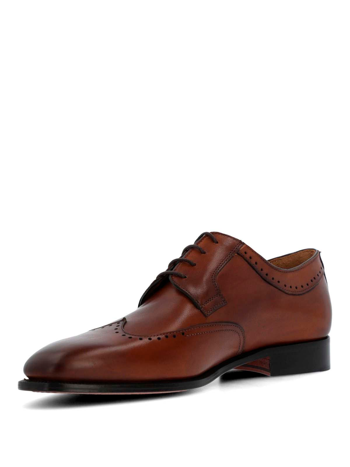 Zapato Italiano Cuero Lorenz Café