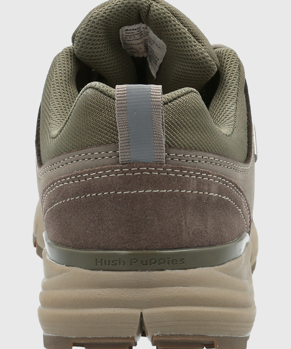 Zapatilla Cuero Hombre Aeon Gris-Hush Puppies Chile