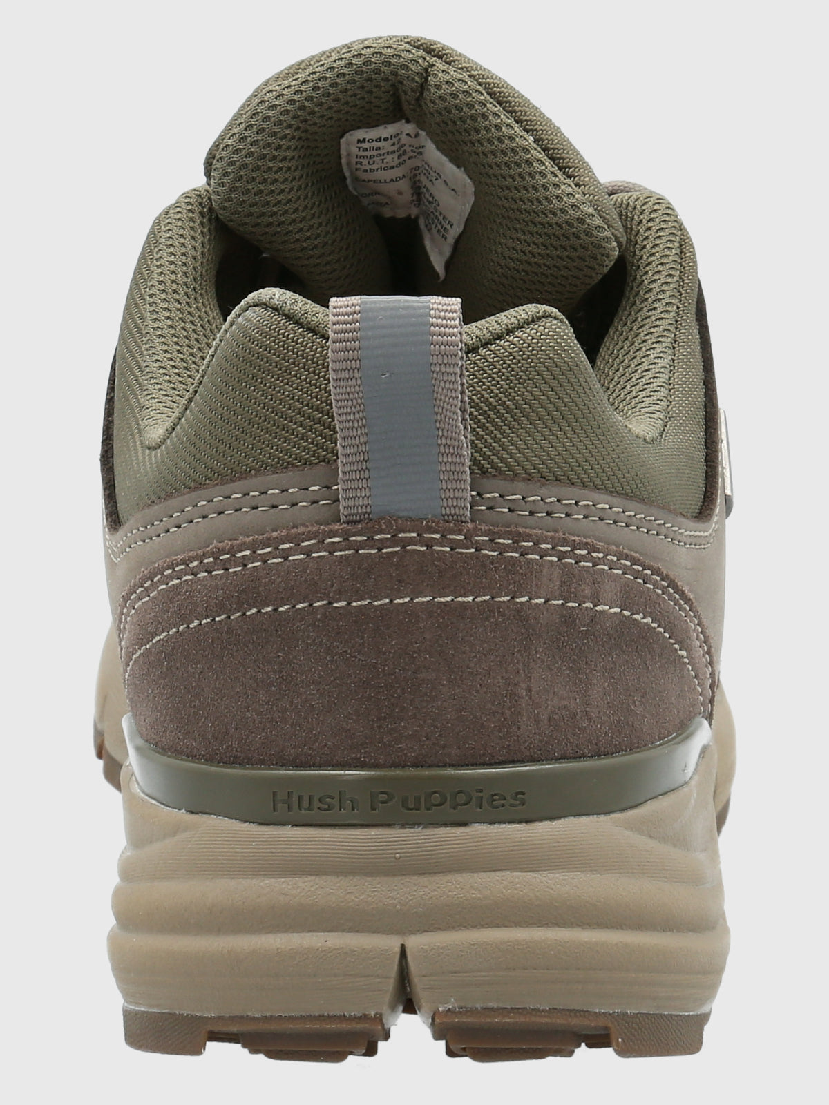 Zapatilla Cuero Hombre Aeon Gris-Hush Puppies Chile