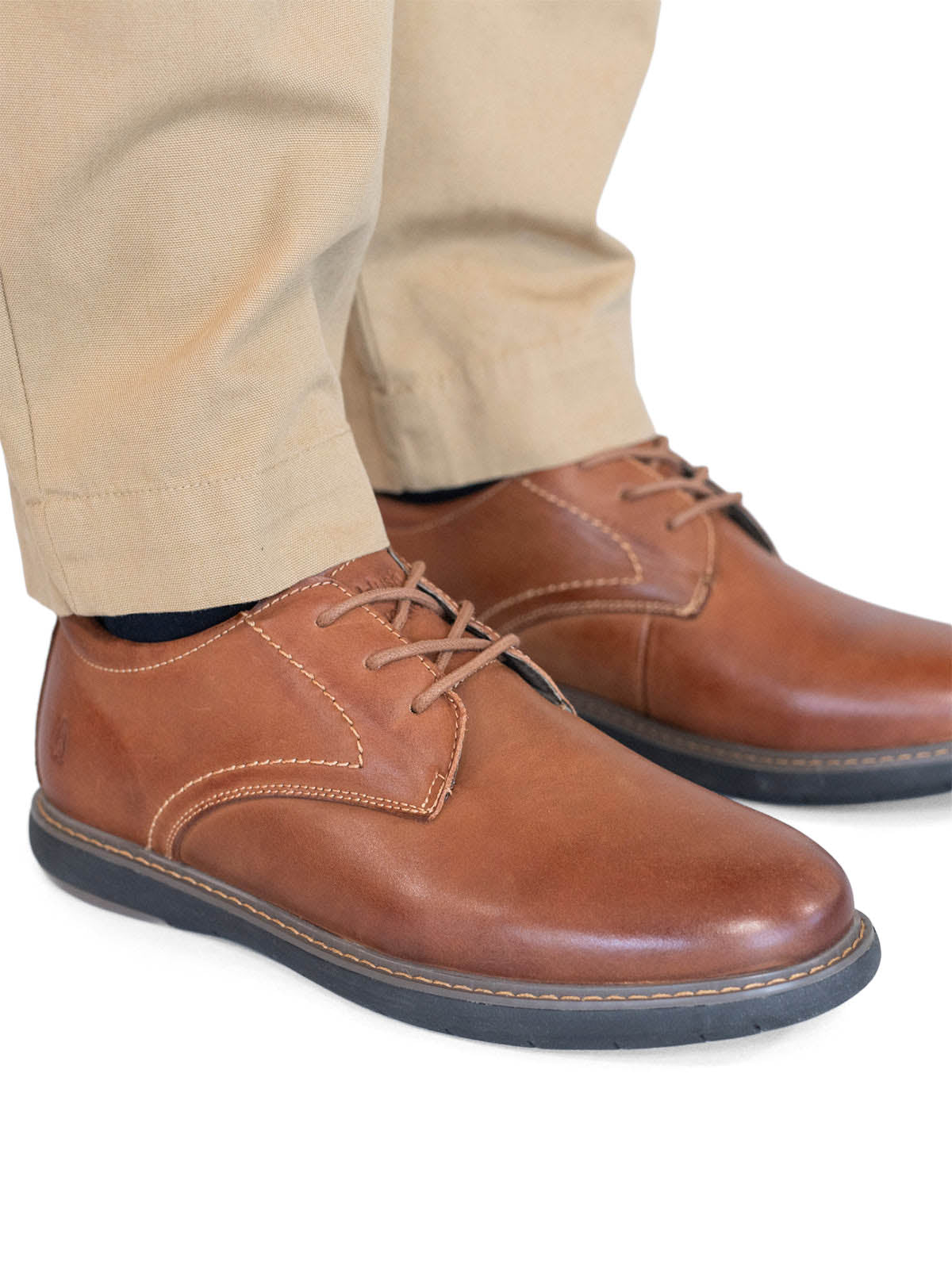Zapato Cuero Hombre Bolo