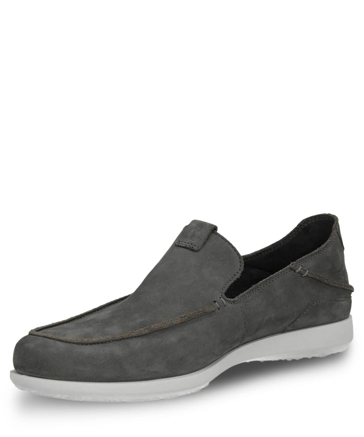 Mocasin Cuero Hombre Welsh Gris Hush Puppies