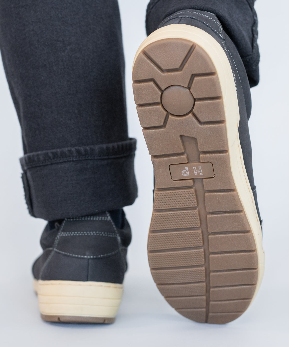 Zapatilla Cuero Hombre Draper Gris | Hush Puppies