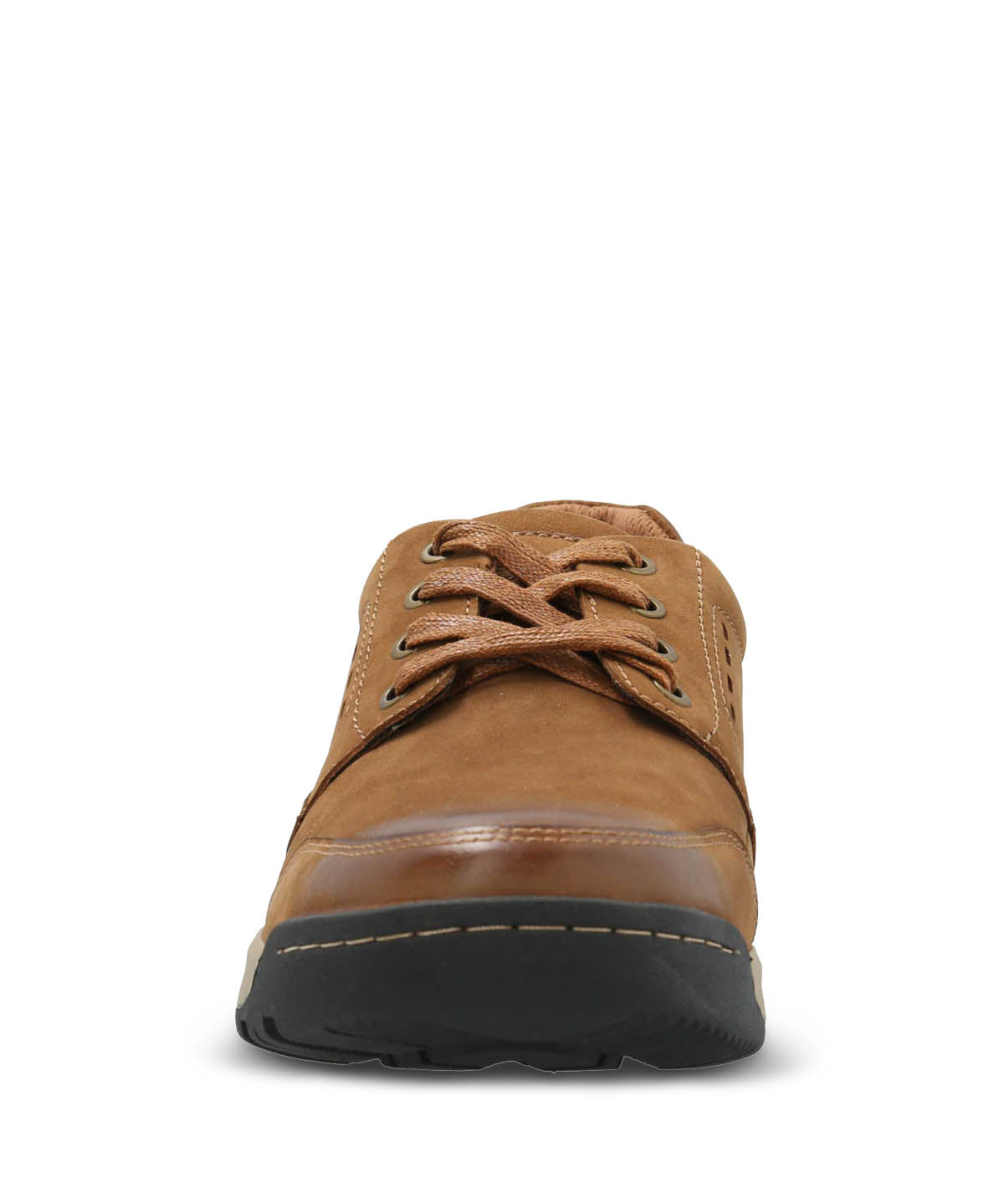 Zapato Cuero Hombre Duran Café Hush Puppies