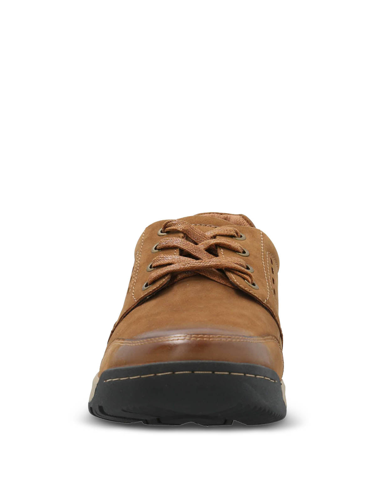 Zapato Cuero Hombre Duran Café Hush Puppies
