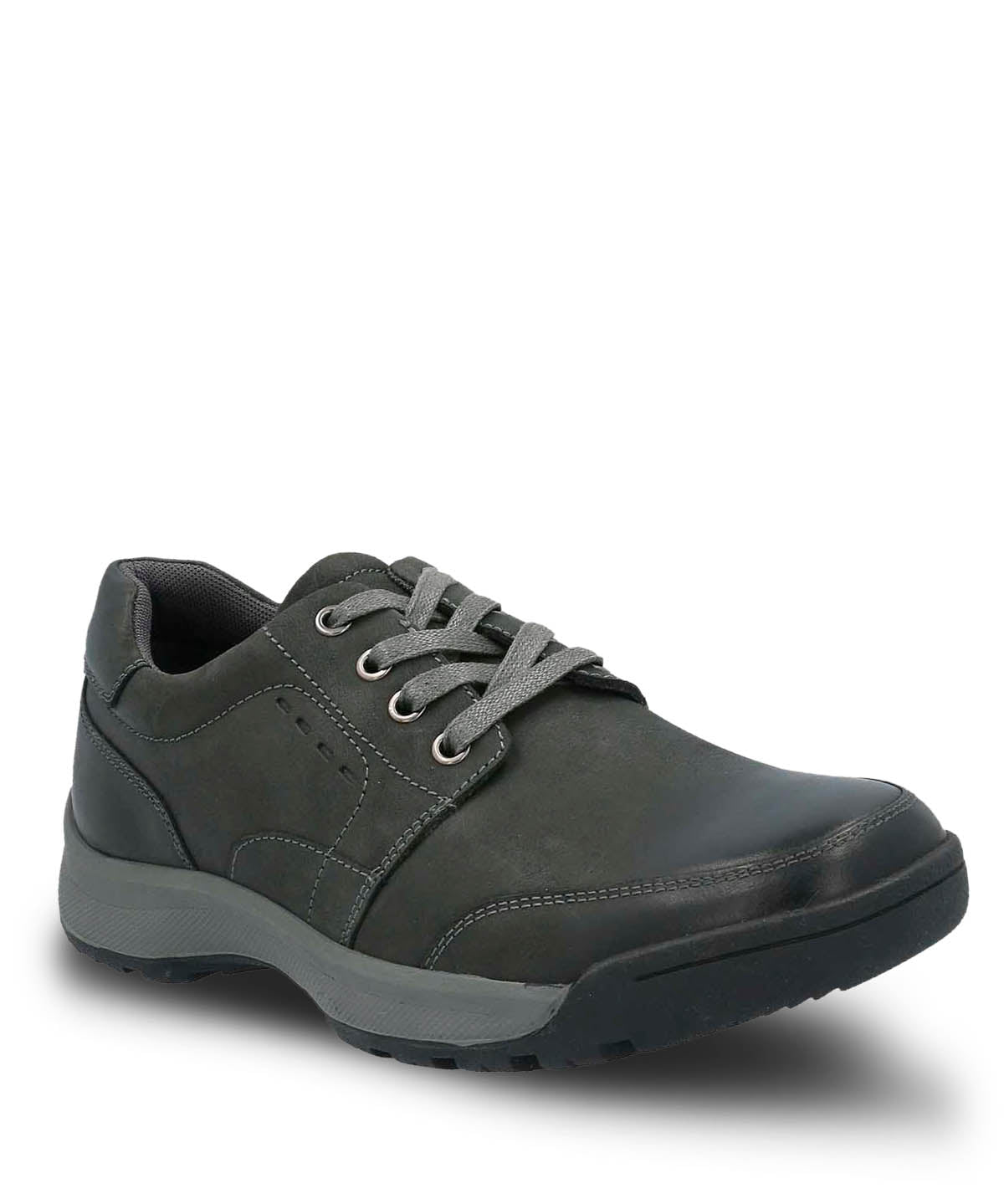 Zapato Cuero Hombre Duran Gris | Hush Puppies