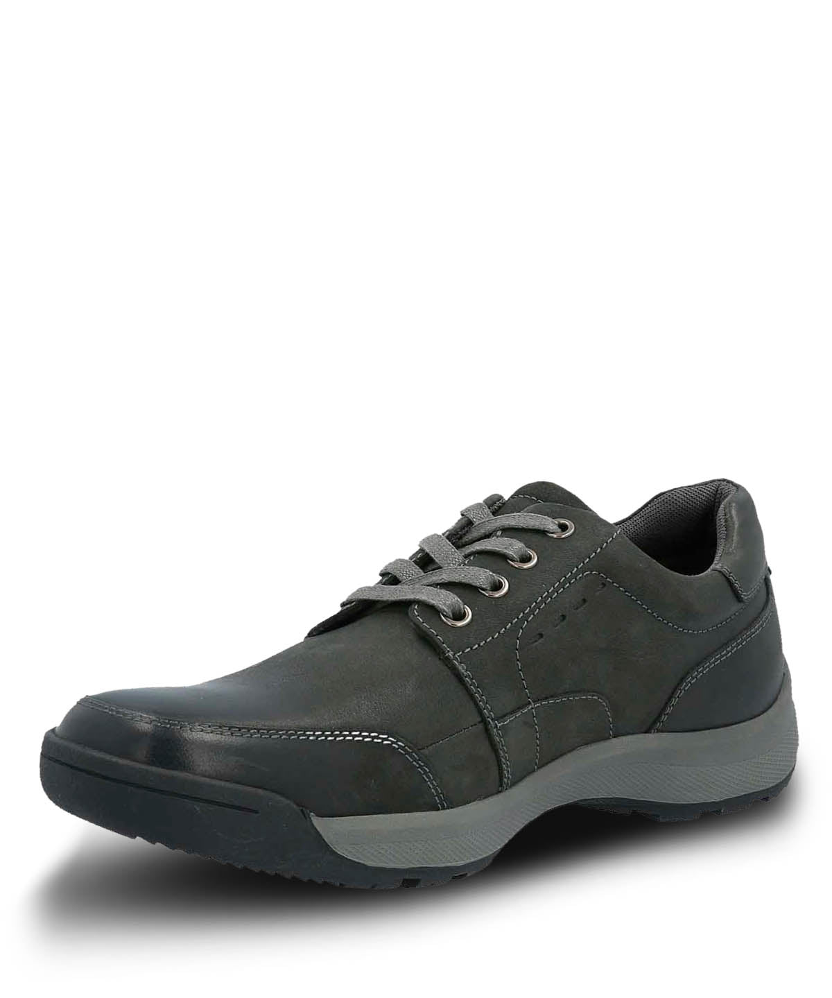Zapato Cuero Hombre Duran Gris | Hush Puppies