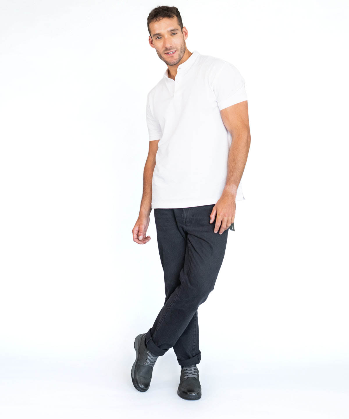 Zapato Cuero Hombre Duran Gris | Hush Puppies