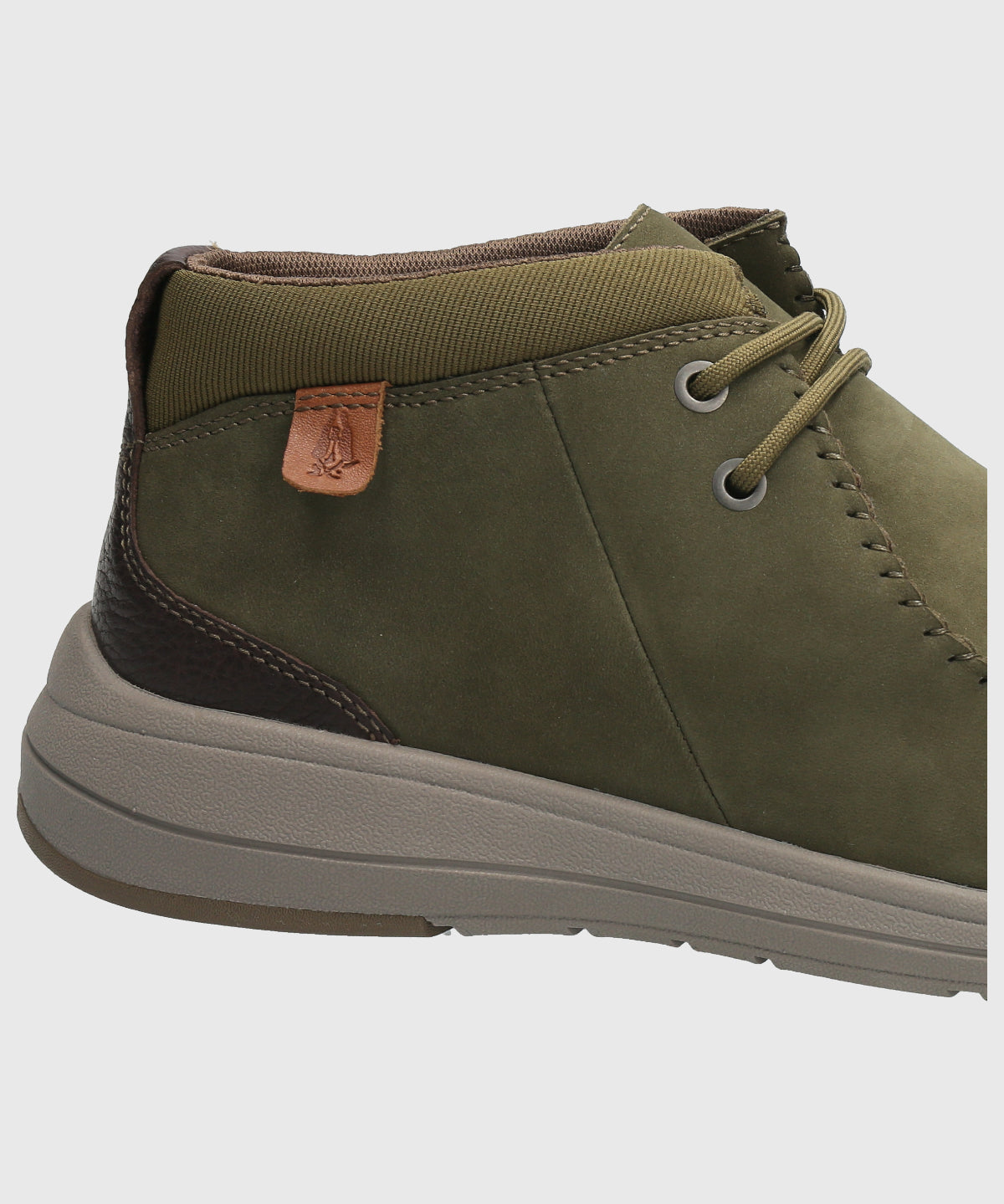 Botin Cuero Hombre Intee Verde-Hush Puppies Chile