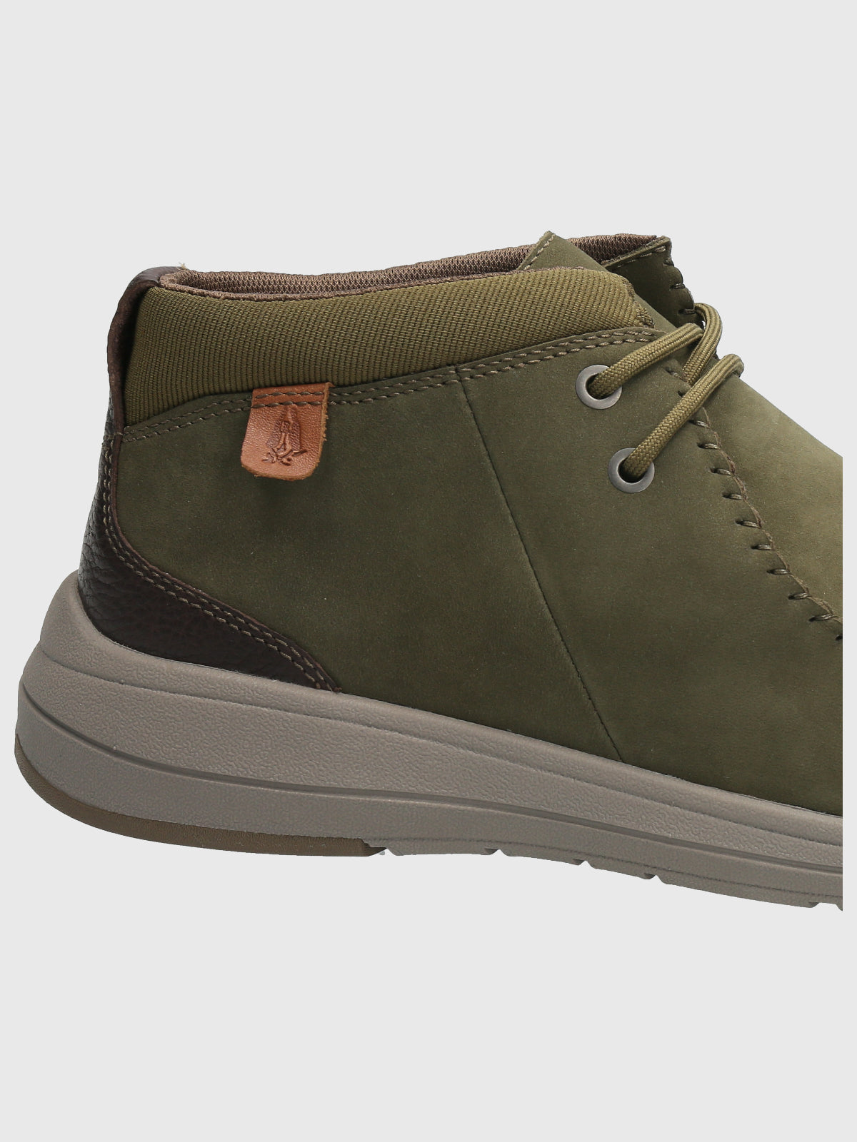 Botin Cuero Hombre Intee Verde-Hush Puppies Chile