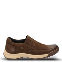 Slip On Cuero Hombre Consin Café | Hush Puppies