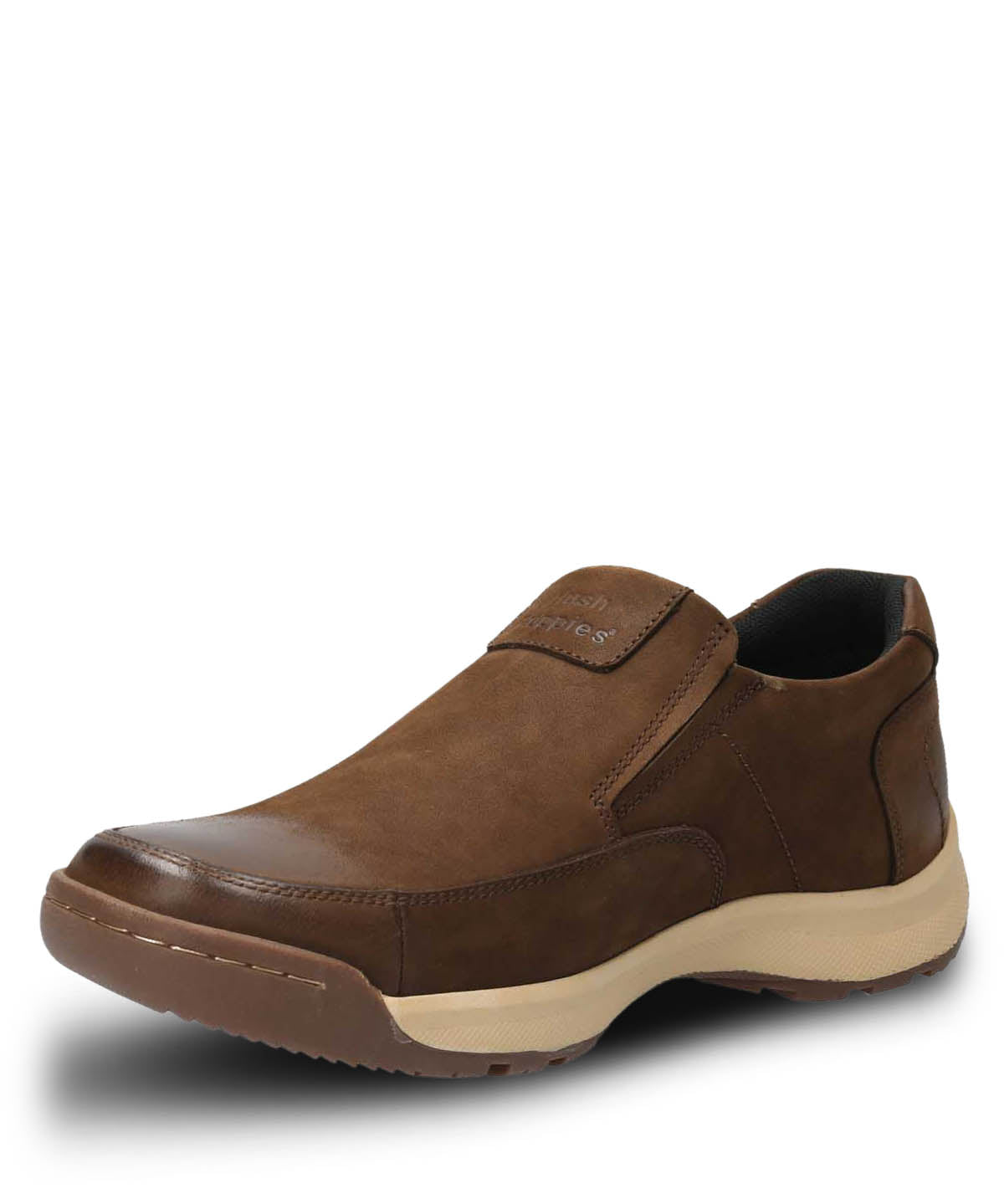 Slip On Cuero Hombre Consin Café | Hush Puppies