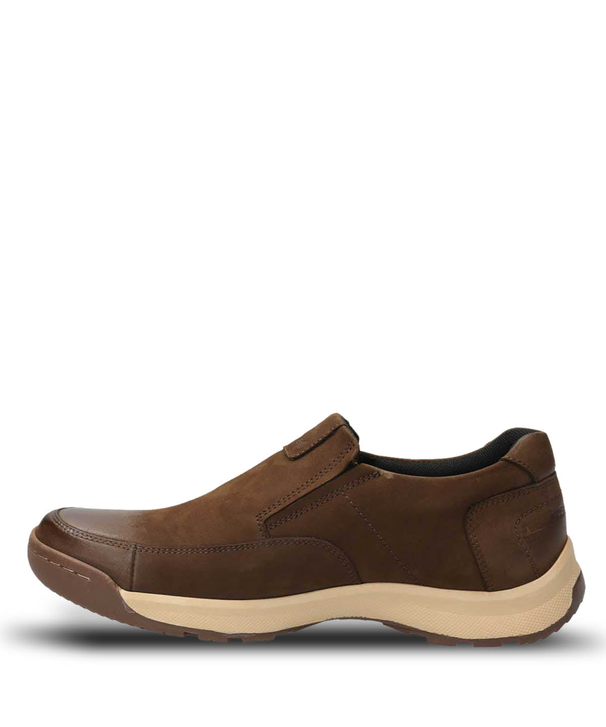 Slip On Cuero Hombre Consin Café | Hush Puppies