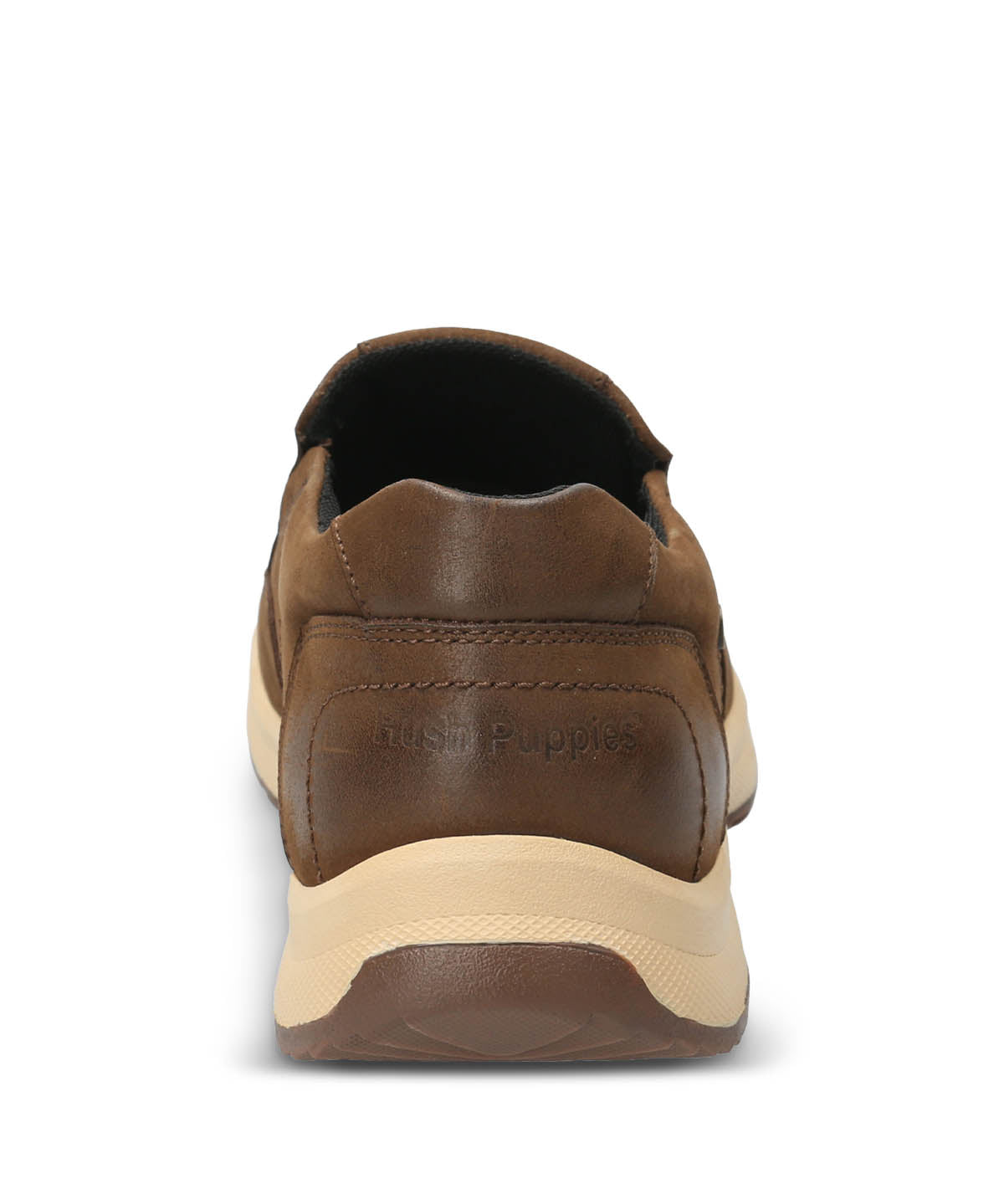 Slip On Cuero Hombre Consin Café | Hush Puppies