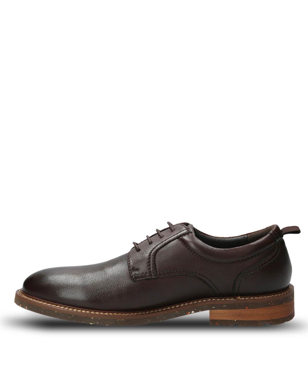 Zapato Cuero Hombre Hinton Café | Hush Puppies