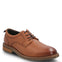 Zapato Cuero Hombre Hinton Café Claro