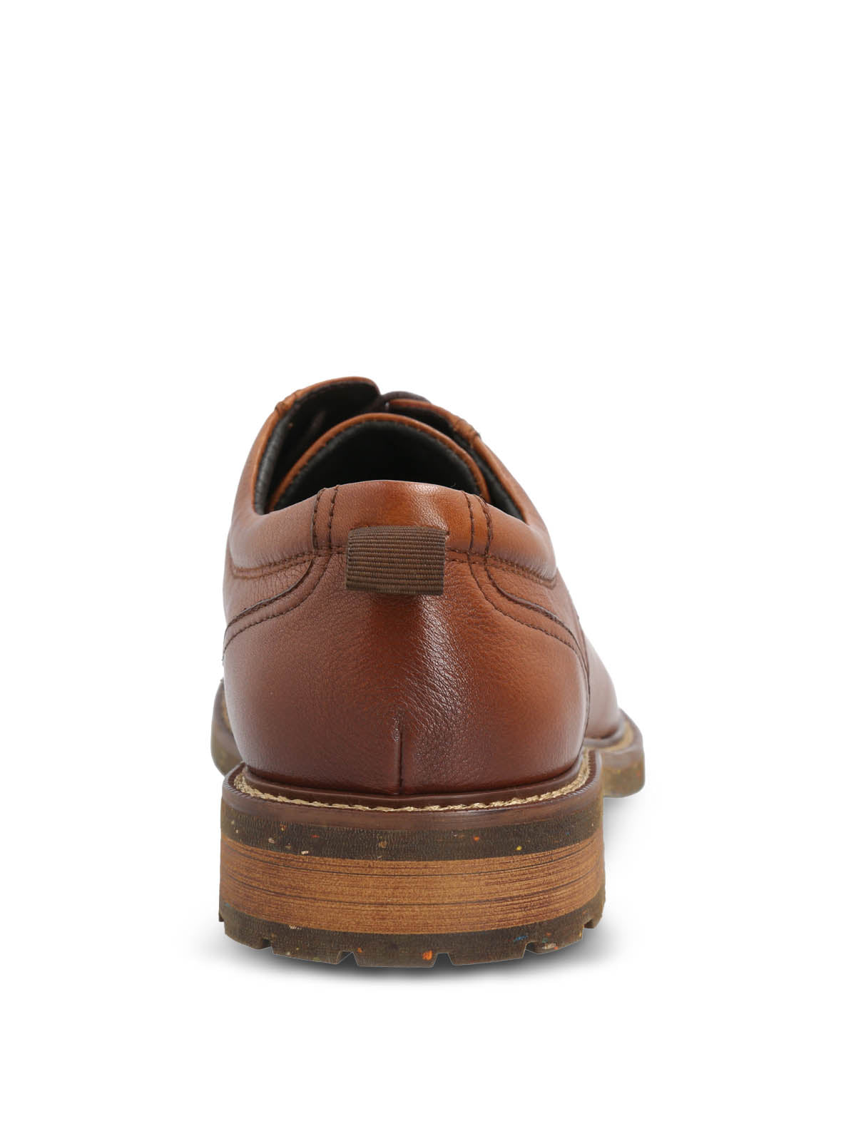 Zapato Cuero Hombre Hinton Café Claro