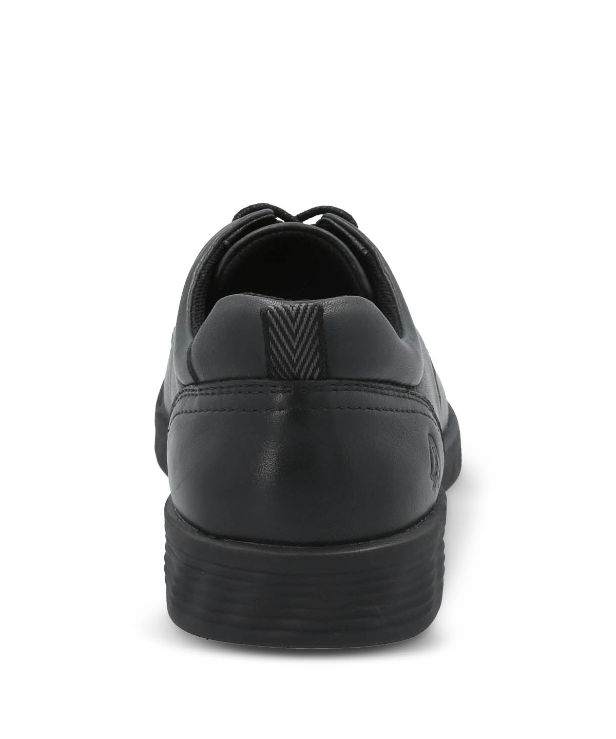 Zapato Cuero Hombre Spinal Town Negro | Hush Puppies