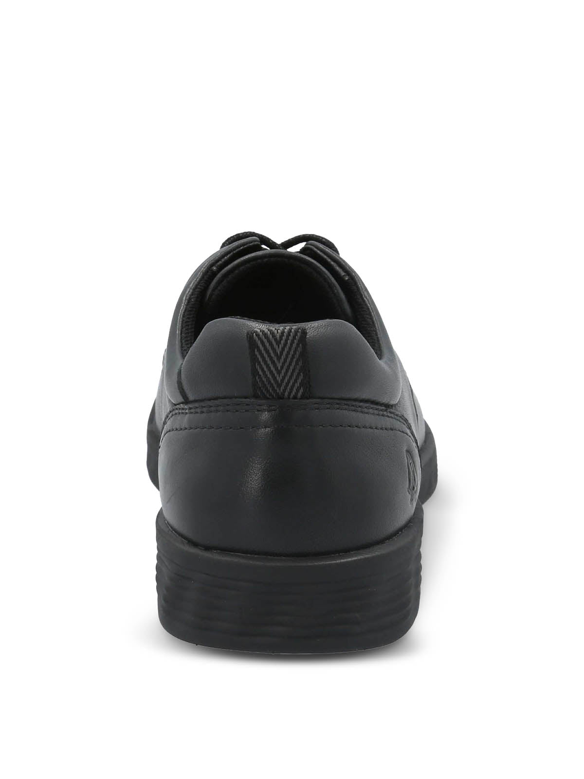Zapato Cuero Hombre Spinal Town Negro | Hush Puppies