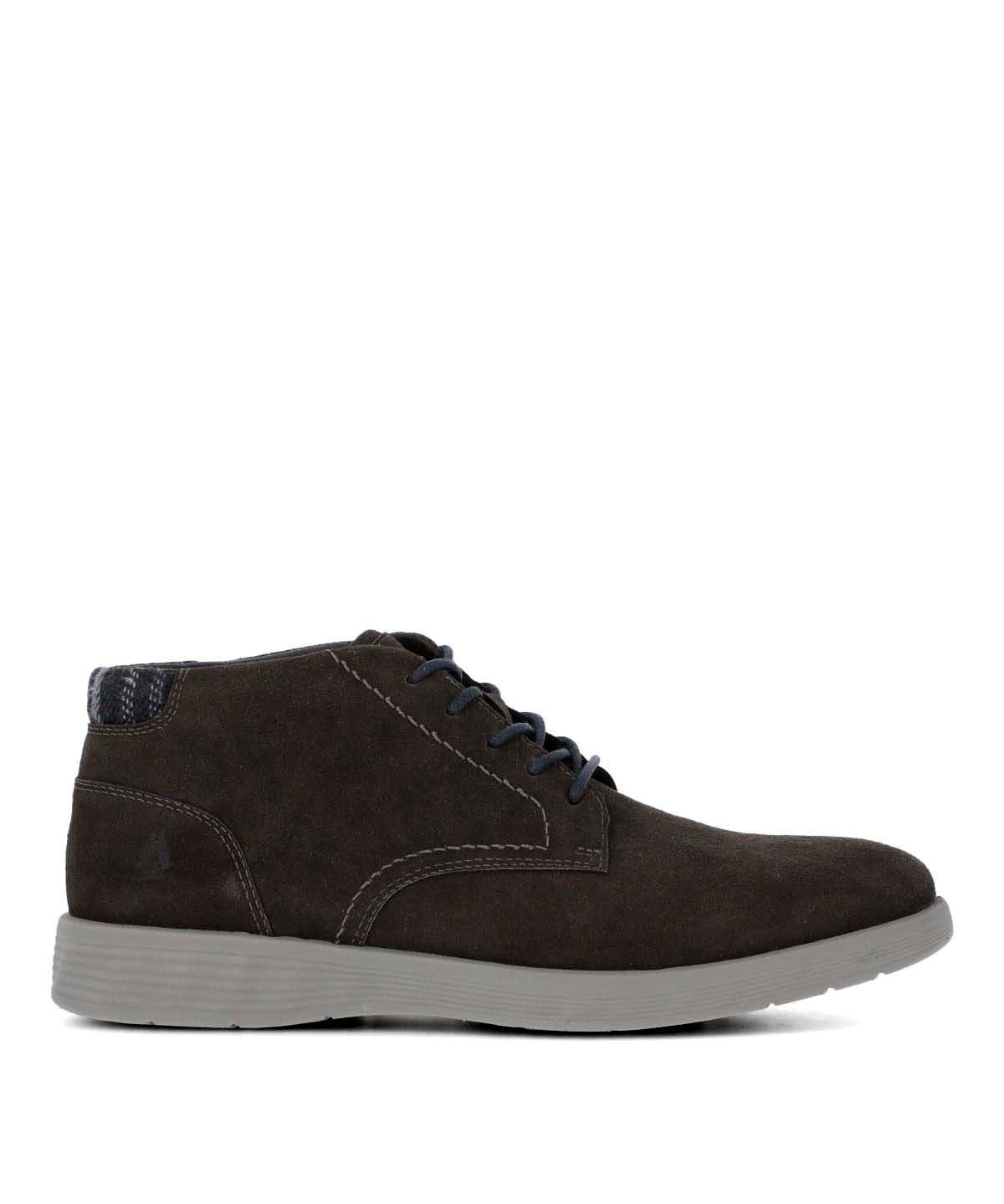 Botin Cuero Hombre Spinal City Gris