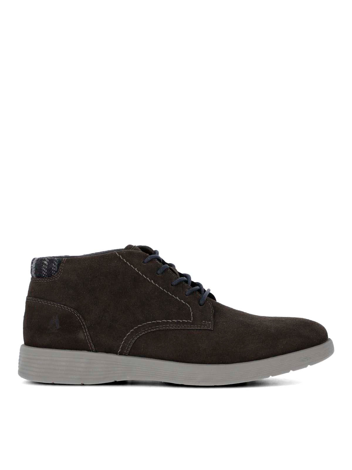 Botin Cuero Hombre Spinal City Gris