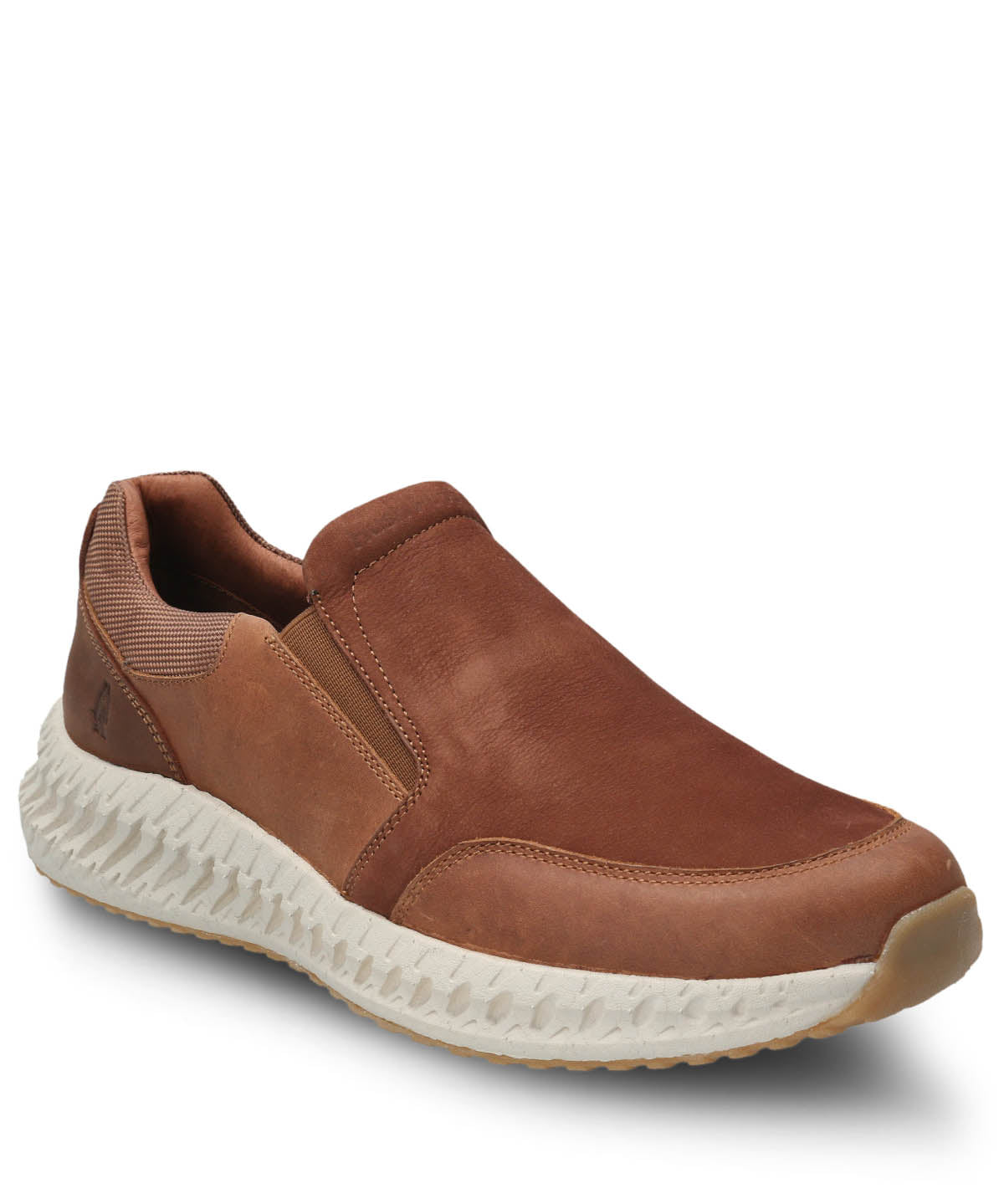 Slip On Cuero Hombre Spinal Up Café