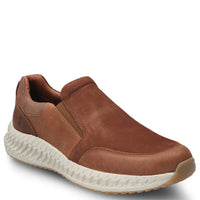 Slip On Cuero Hombre Spinal Up Café