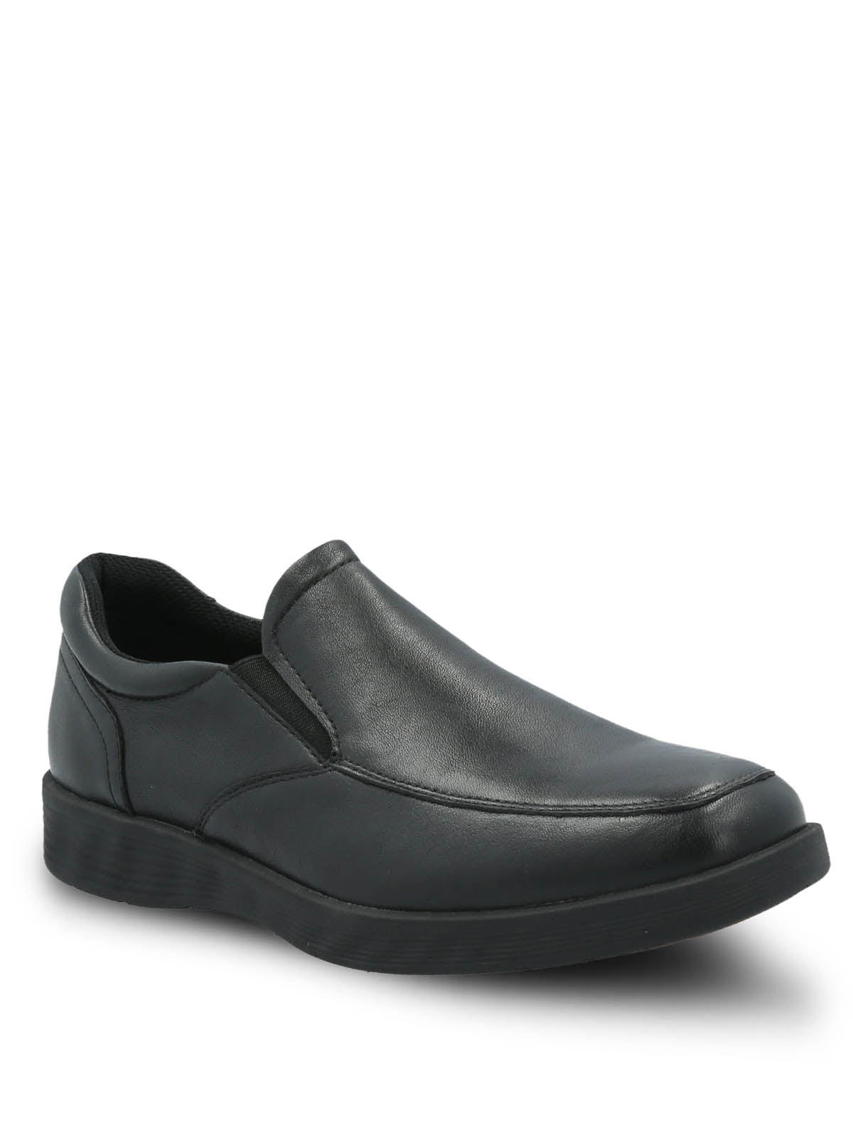 Slip On Cuero Hombre Spinal Urban Negro
