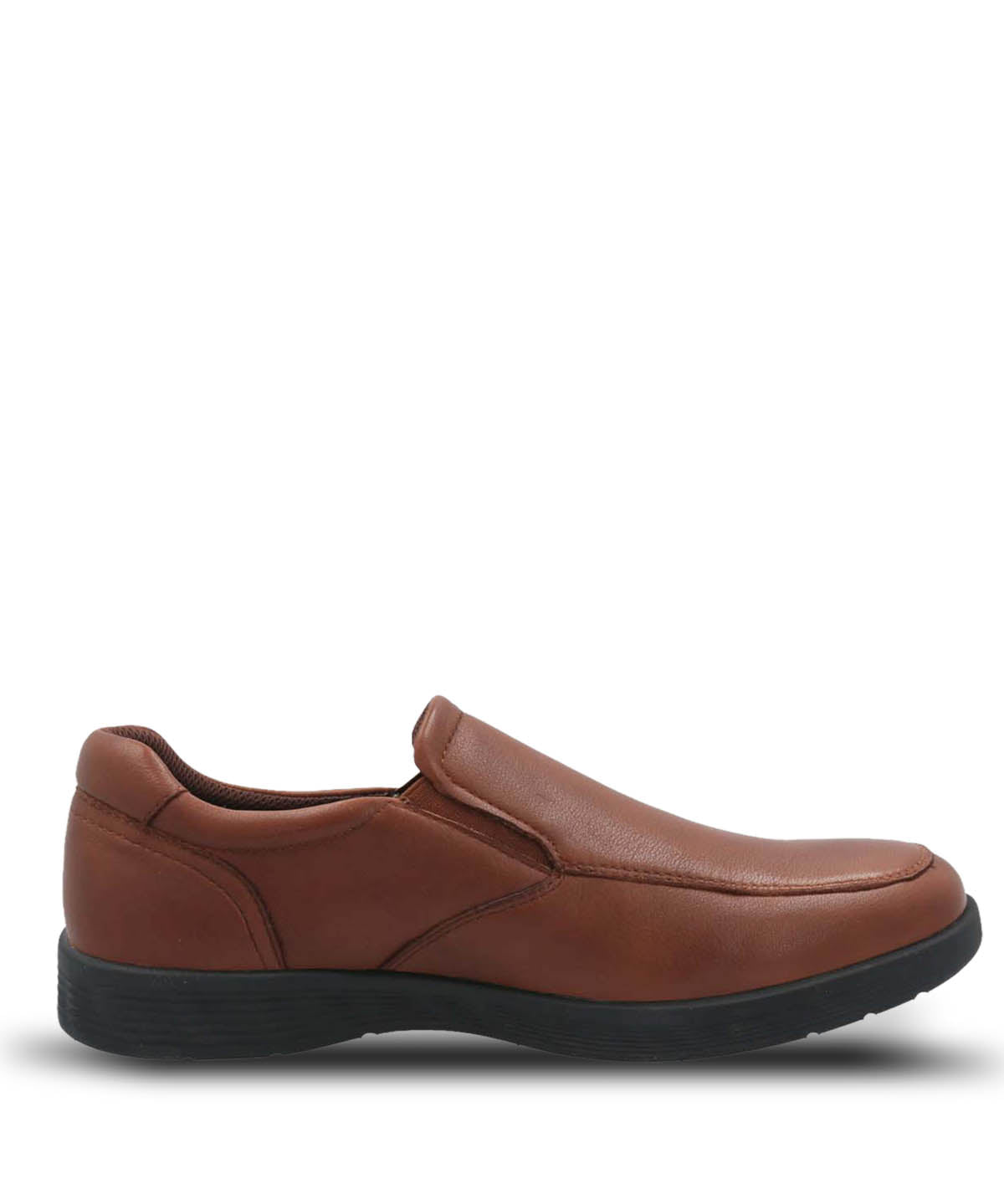 Slip On Cuero Hombre Spinal Urban Café | Hush Puppies