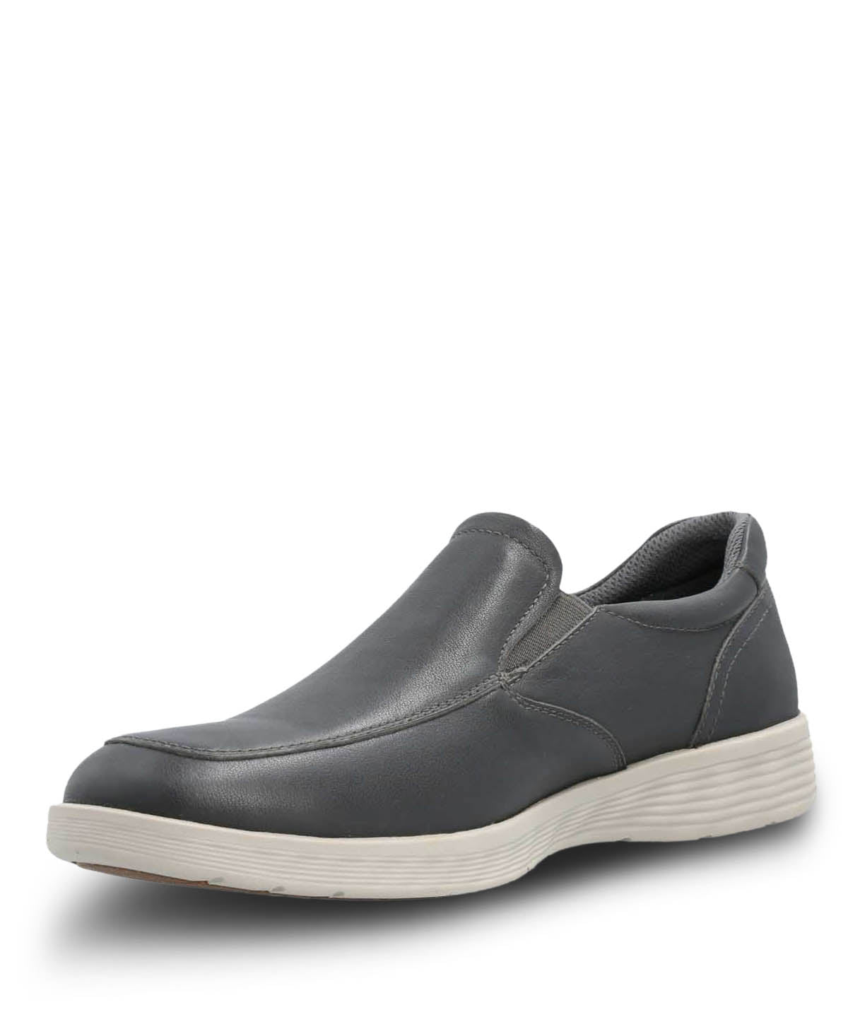 Slip On Cuero Hombre Spinal Urban Gris Hush Puppies | Hush Puppies