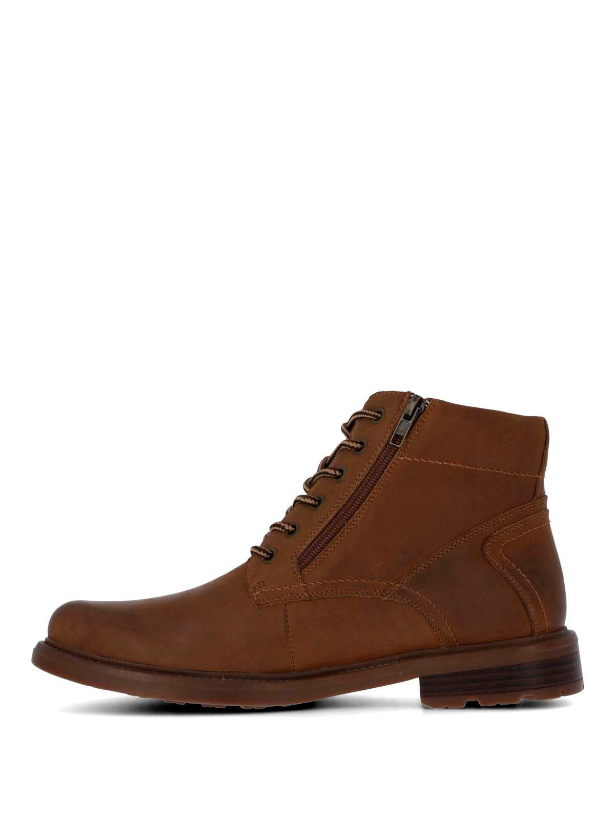 Botin Cuero Hombre Quero Café