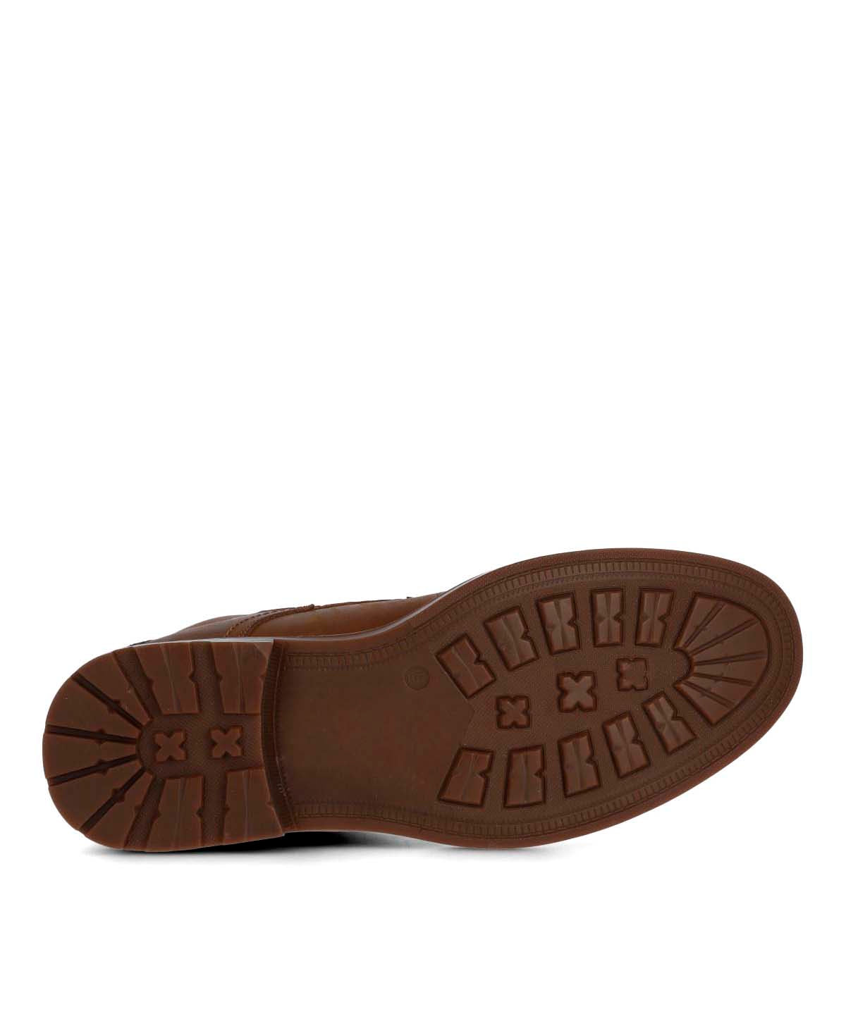 Botin Cuero Hombre Quero Café