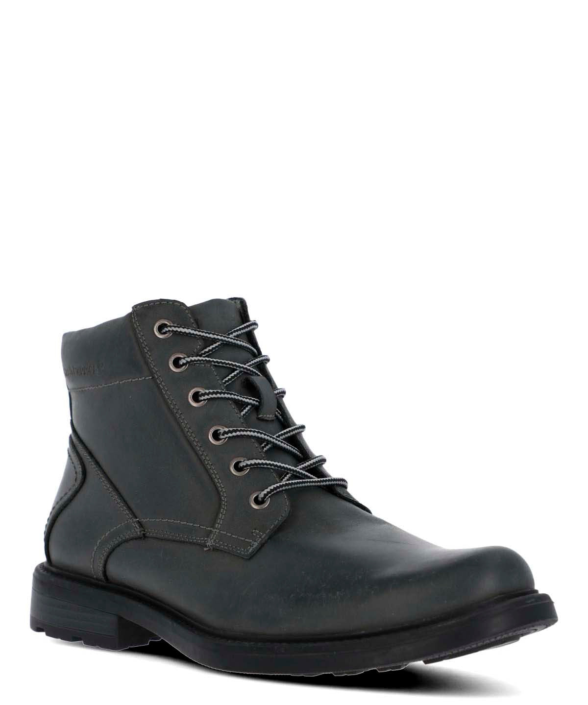 Botin Cuero Hombre Quero Gris